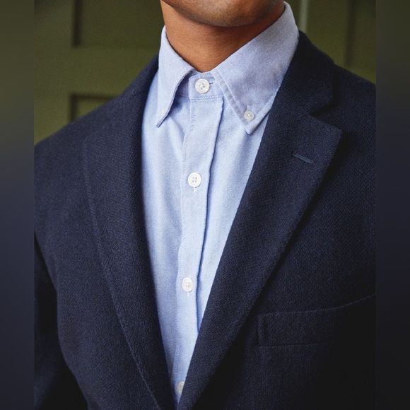 NWOT Brooks Brothers Navy Blue 100% Merino Wool Blazer Size S - Picture 9 of 16